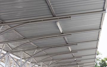 installing Aird A Mhachair metal roofing